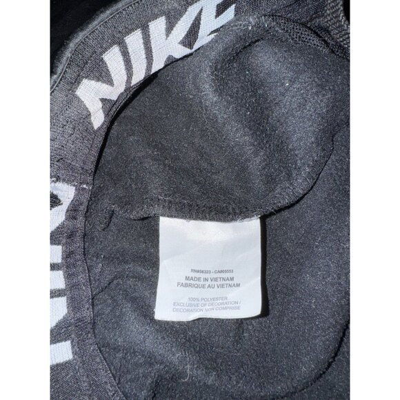 Nike Jogger Pants Women’s Size Large Dri-Fit Black Polyester Fleece Lined - Picture 11 of 12